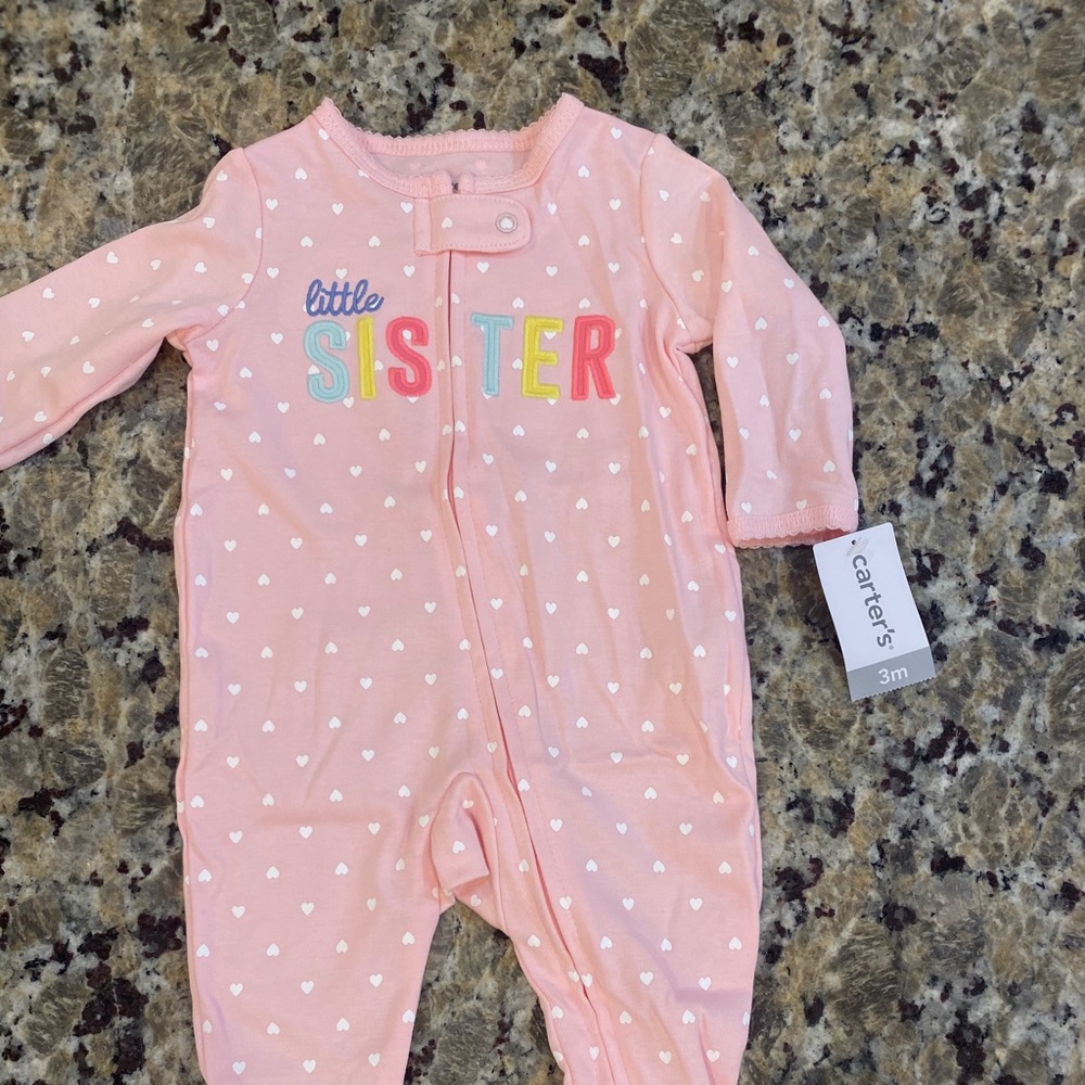 Carters footie pajamas